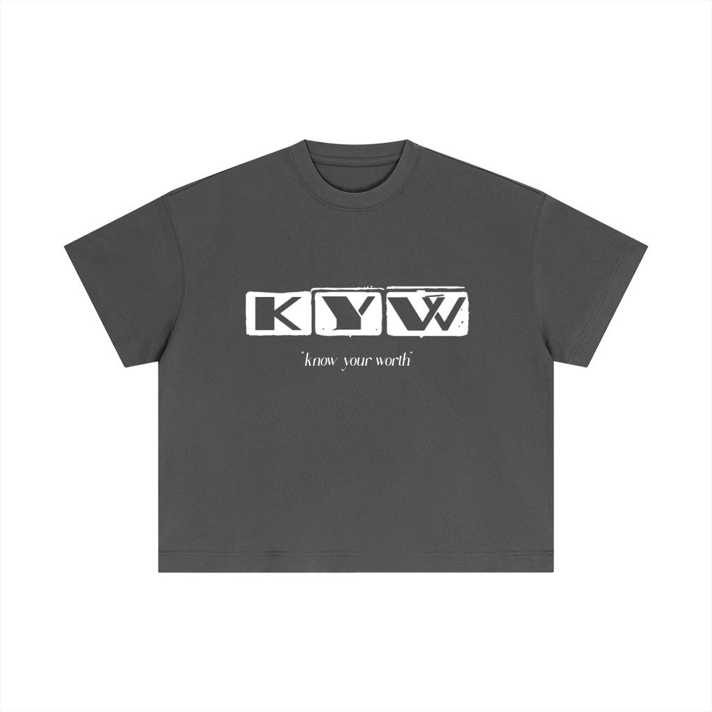 Essential Cotton Boxy KYW T-Shirt