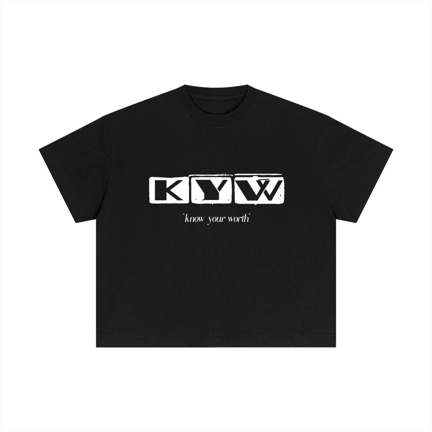 Essential Cotton Boxy KYW T-Shirt